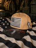 The GunSmith Brown Suede 5-Panel Snapback