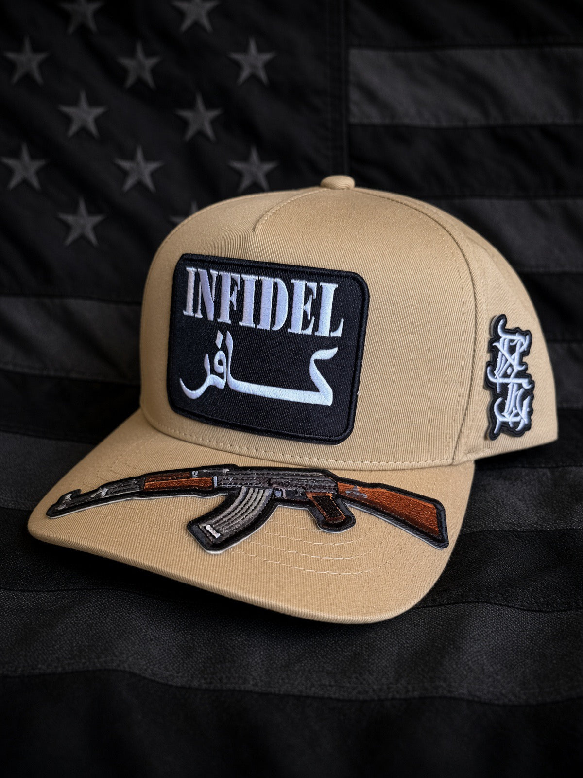 THE COYOTE — FULLY LOADED COYOTE BROWN 5-PANEL SNAPBACK