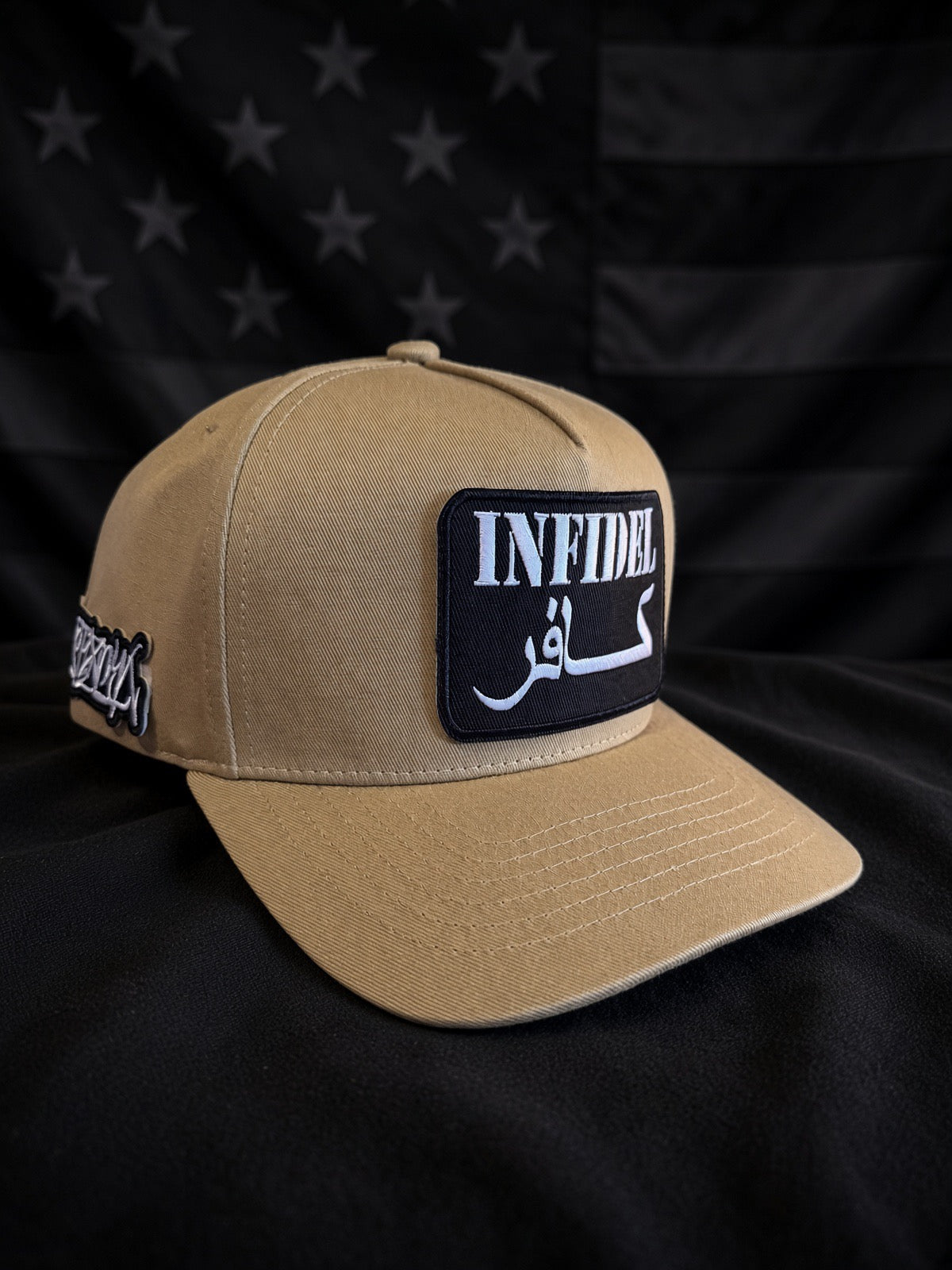 THE COYOTE — FULLY LOADED COYOTE BROWN 5-PANEL SNAPBACK