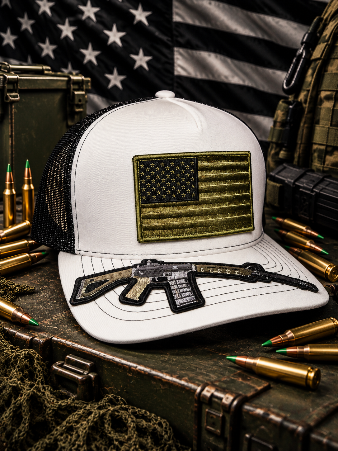 THE WAR CRIMINAL
Premium Rifle-Bill 5-Panel