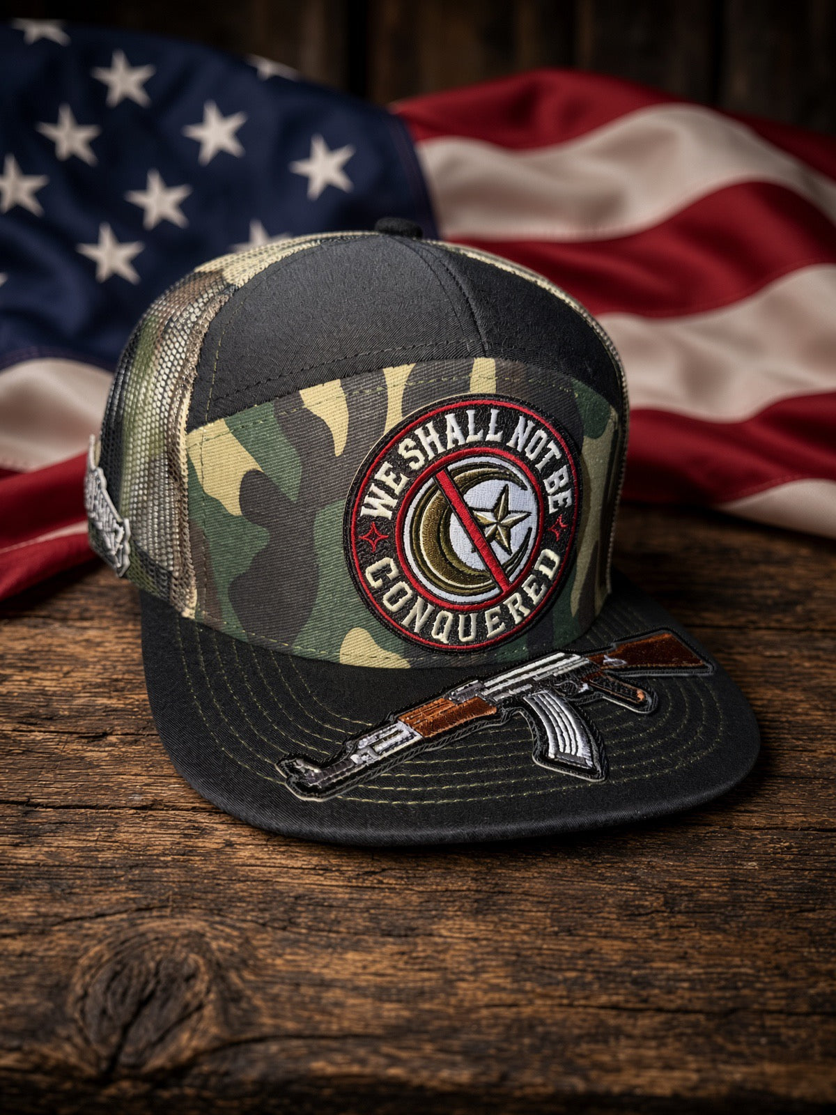 THE JUNGLE WARFARE - green jungle camo - 7 Panel
