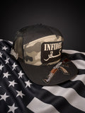 THE DOOMSDAY INFIDEL — 7-PANEL MESH SNAPBACK