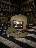 DR. GREEN TIP — PREMIUM OG GREEN 7-PANEL TRUCKER SNAPBACK
