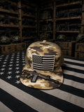 The Desert Recon — Desert Camo 7-Panel Flat Bill Snapback