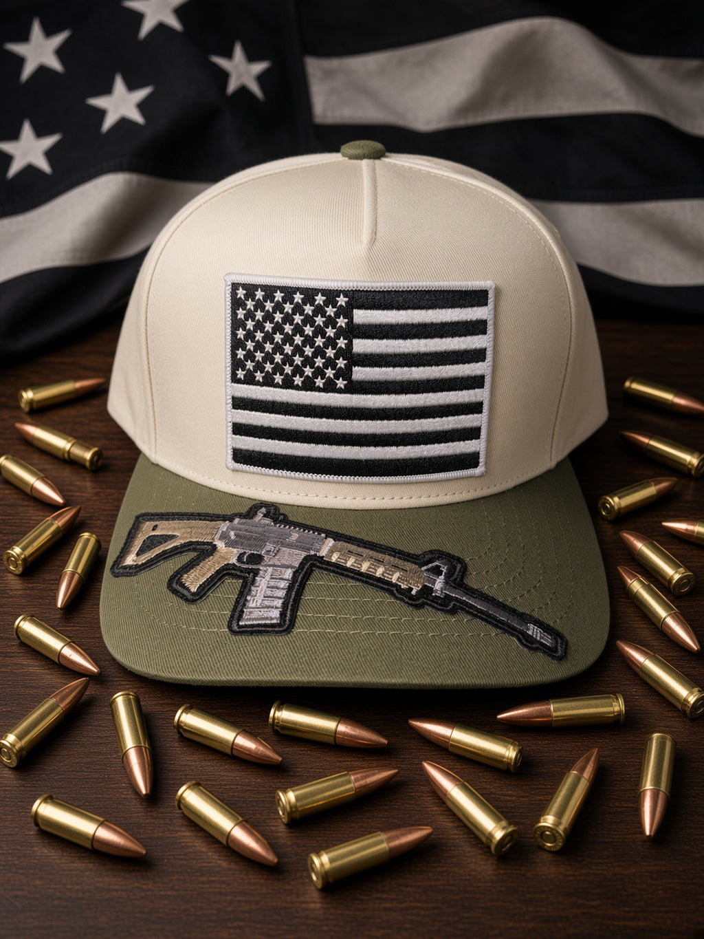 THE GRUNT
Premium Rifle-Bill 5-Panel