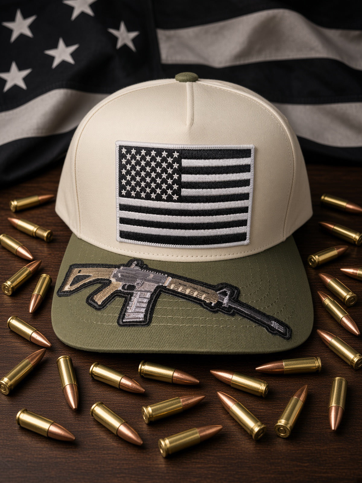 THE GRUNT
Premium Rifle-Bill 5-Panel