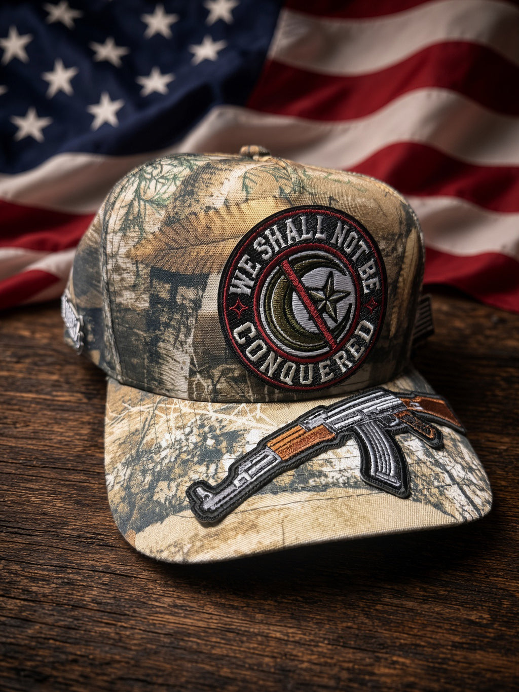 The back strap (solid and mesh) 5 panel