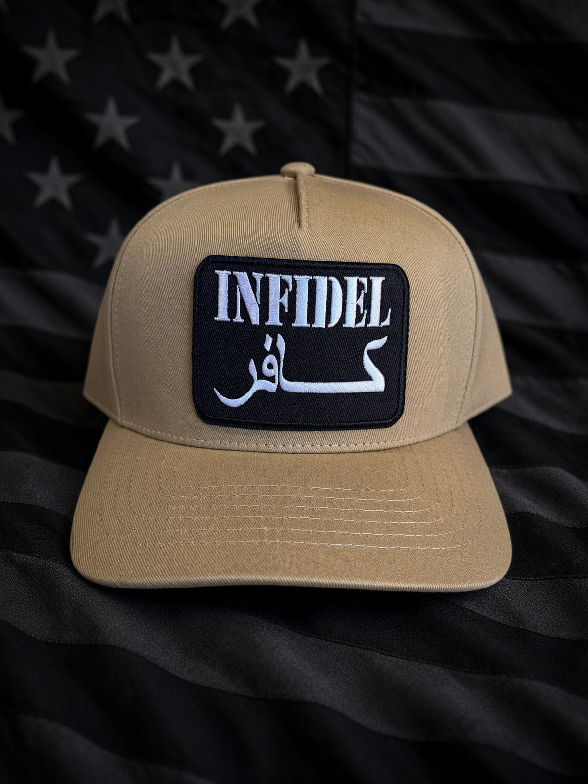 THE COYOTE — FULLY LOADED COYOTE BROWN 5-PANEL SNAPBACK
