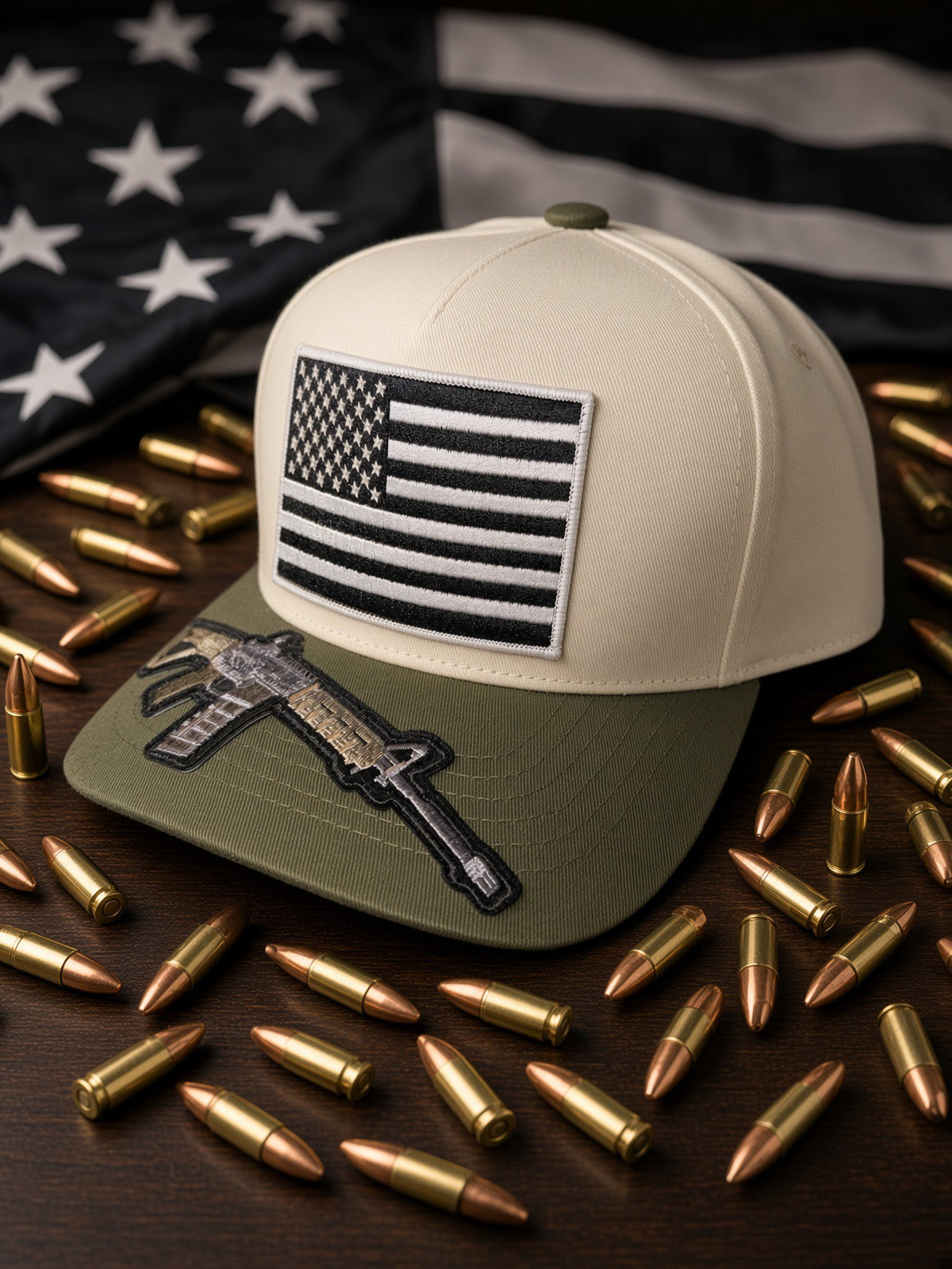 THE GRUNT
Premium Rifle-Bill 5-Panel
