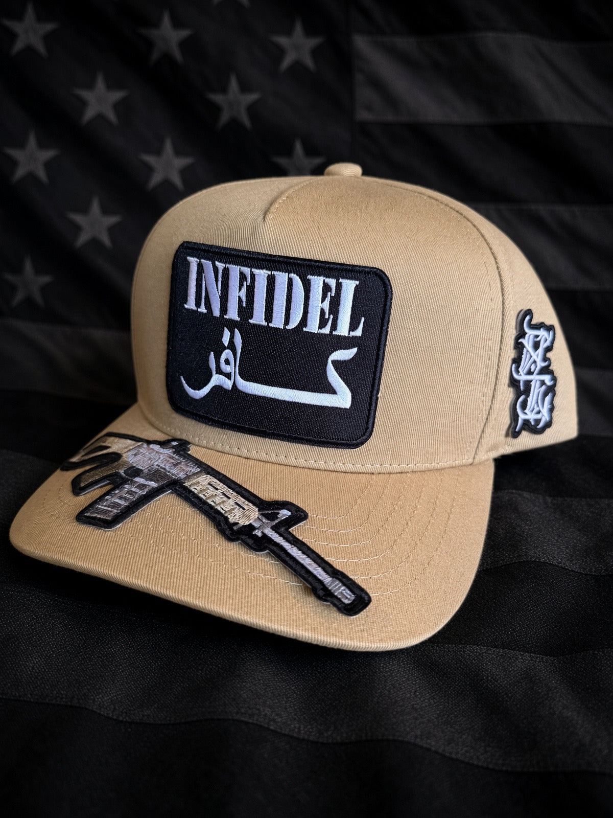 THE COYOTE — FULLY LOADED COYOTE BROWN 5-PANEL SNAPBACK