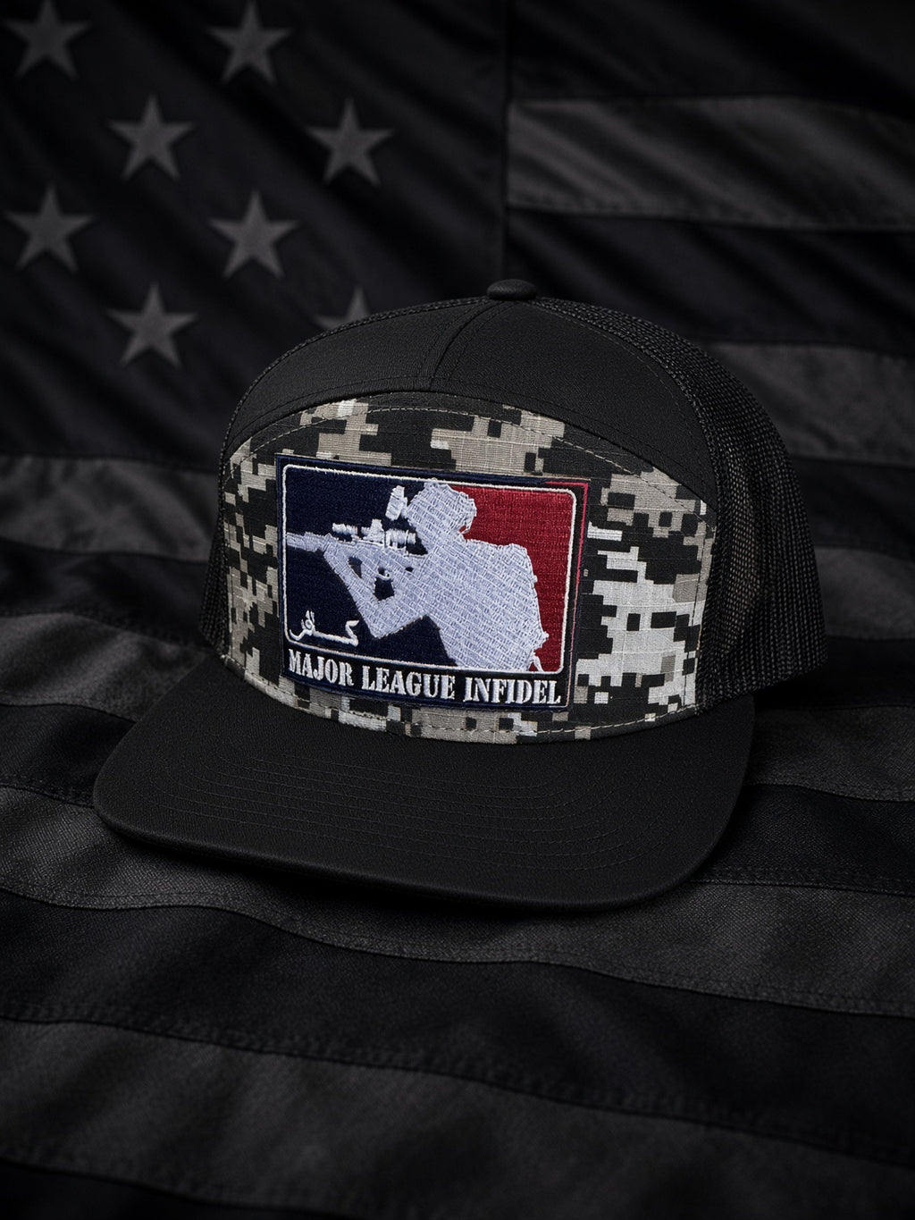MAJOR LEAGUE INFIDEL — DIGITAL CAMO -7panel