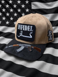 THE COOL GUY — FULLY LOADED SUEDE 5-PANEL CURVED BILL SNAPBACK