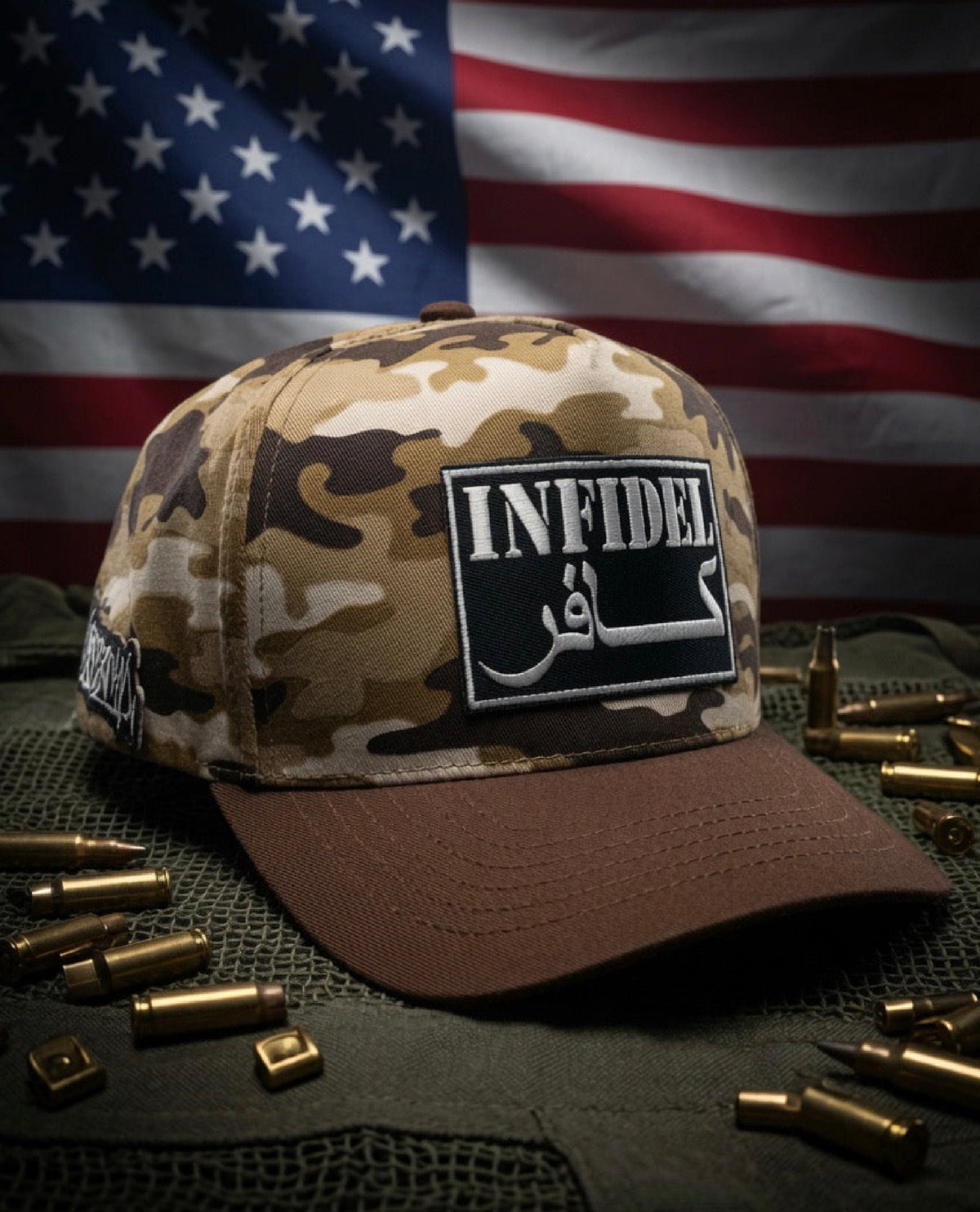 THE WAR DADDY — FULLY LOADED 5-PANEL CURVED BILL SNAPBACK