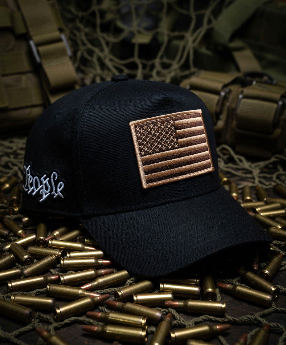 Black and gold we the people