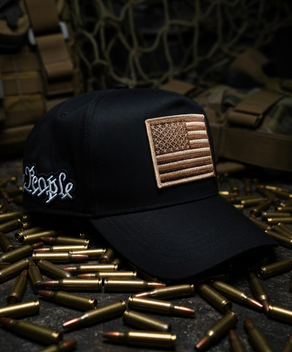 Black and gold we the people