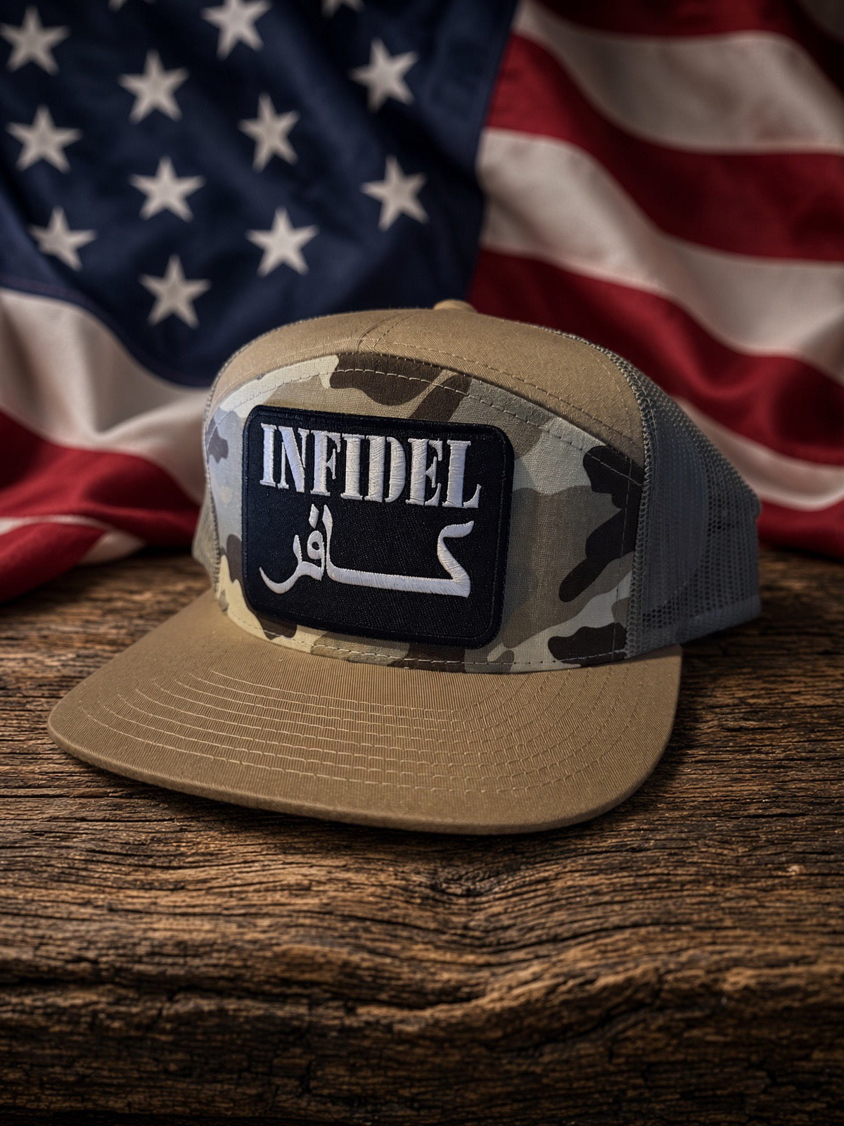 THE DESERT GHOST — Premium Fully Loaded Hat