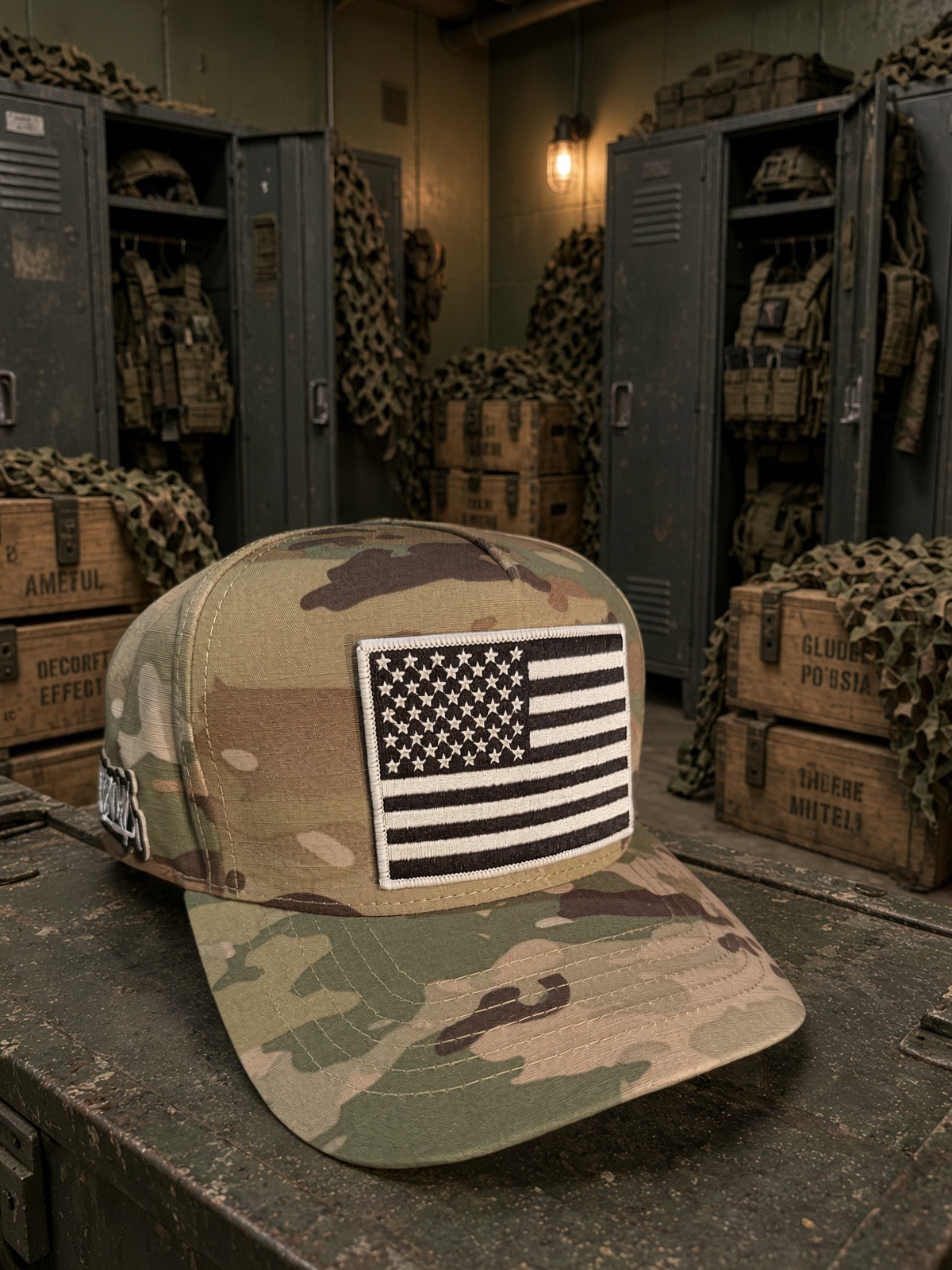 THE FULLY LOADED AMERICAN — PREMIUM 5-PANEL SNAPBACK HAT