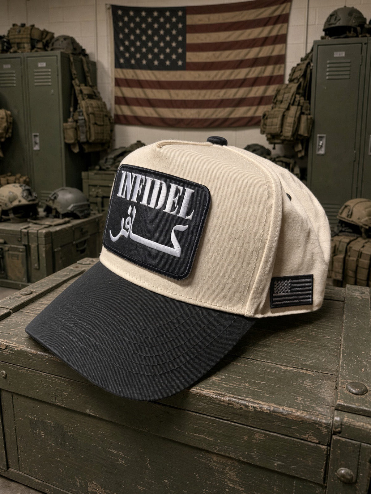 THE FULLY LOADED WHITE BOY — PREMIUM 5-PANEL SNAPBACK HAT