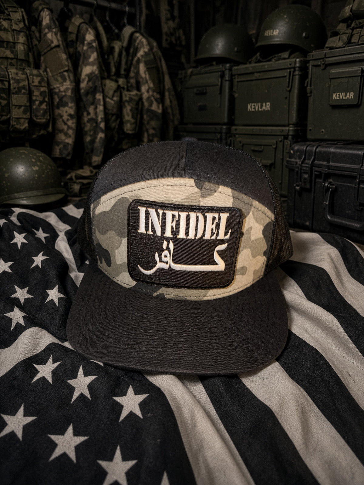 THE COWBOY 7-Panel hat