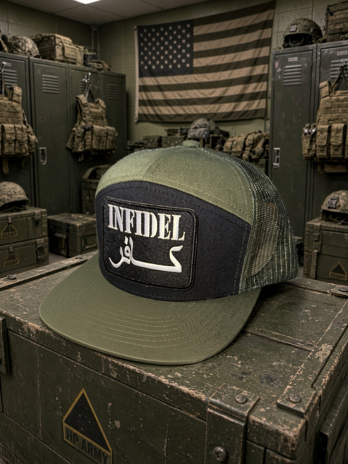 THE GREEN DEVIL
Premium Fully Loaded 7-Panel