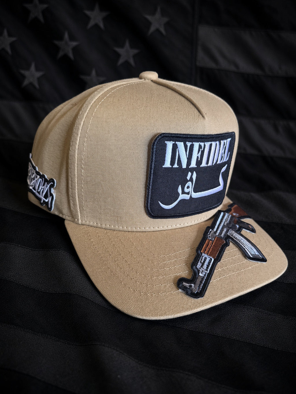 THE COYOTE — FULLY LOADED COYOTE BROWN 5-PANEL SNAPBACK