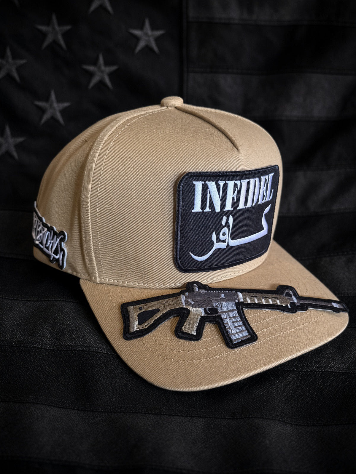 THE COYOTE — FULLY LOADED COYOTE BROWN 5-PANEL SNAPBACK
