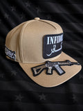 THE COYOTE — FULLY LOADED COYOTE BROWN 5-PANEL SNAPBACK