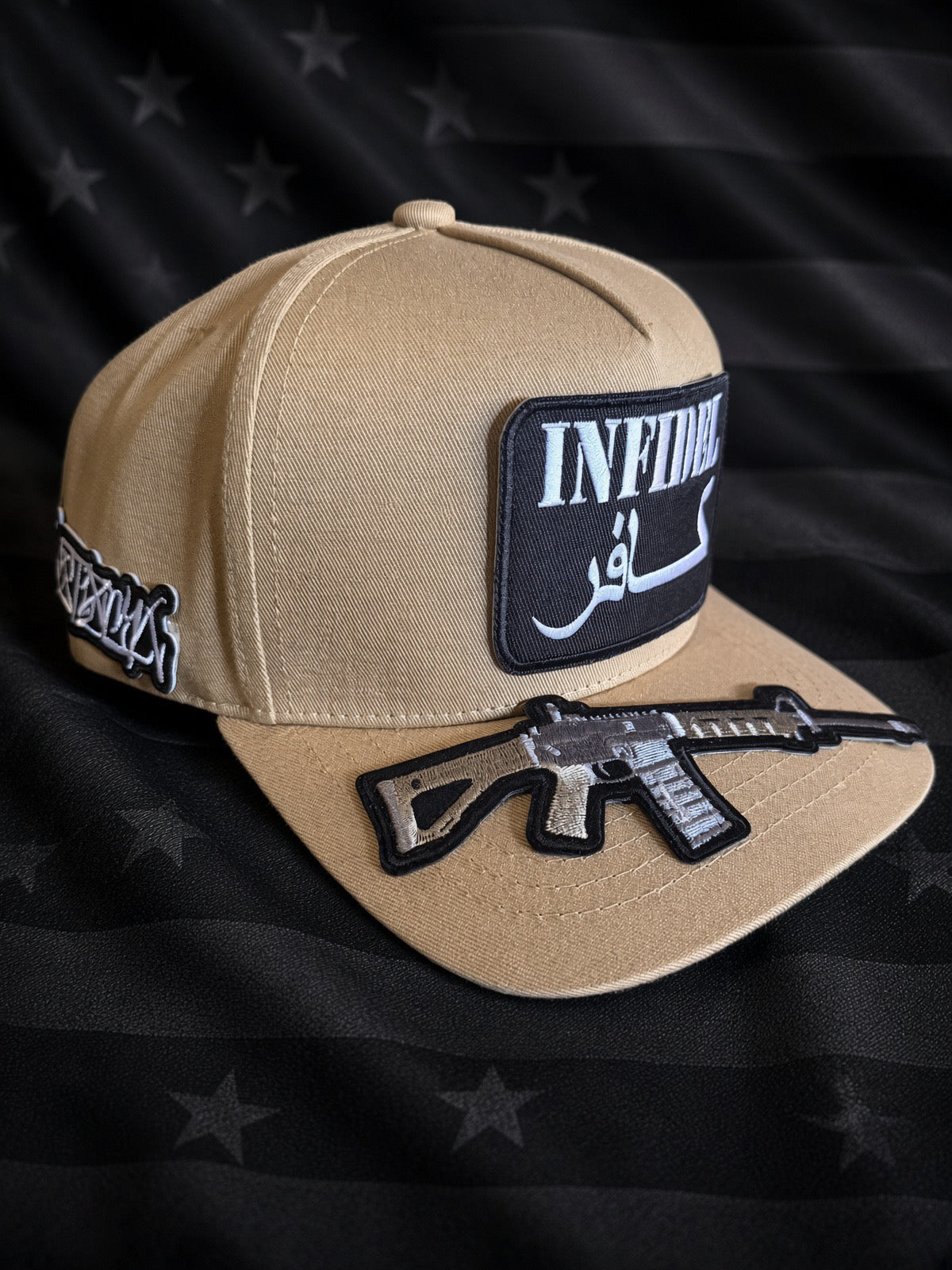 THE COYOTE — FULLY LOADED COYOTE BROWN 5-PANEL SNAPBACK