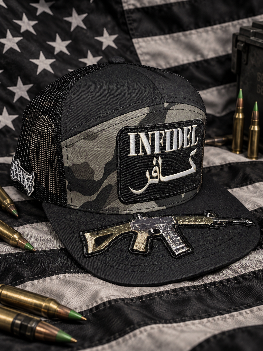 THE COWBOY 7-Panel hat