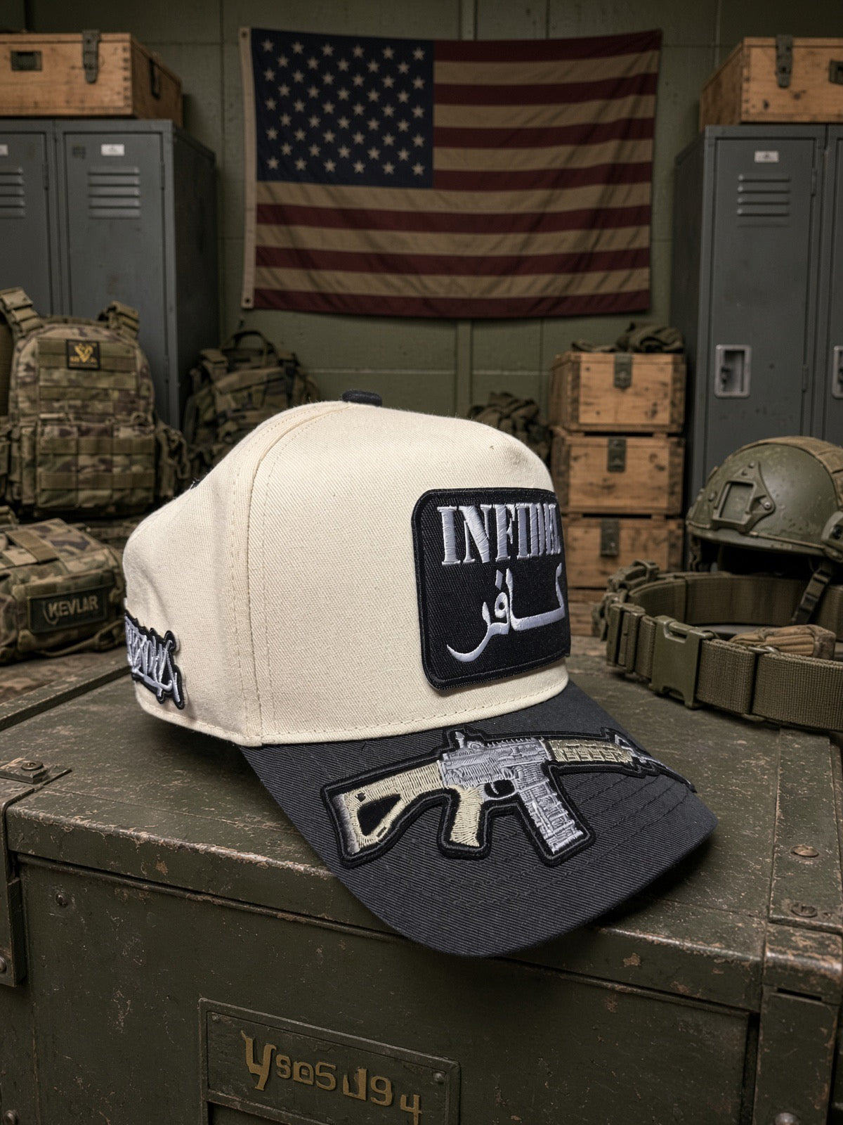 THE FULLY LOADED WHITE BOY — PREMIUM 5-PANEL SNAPBACK HAT