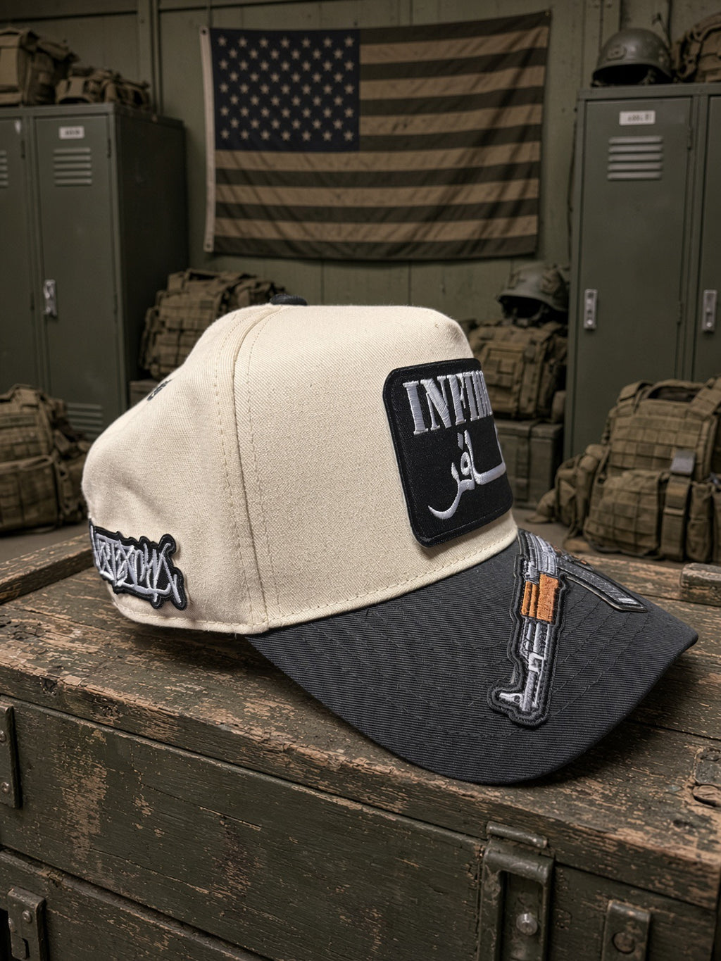 THE FULLY LOADED WHITE BOY — PREMIUM 5-PANEL SNAPBACK HAT