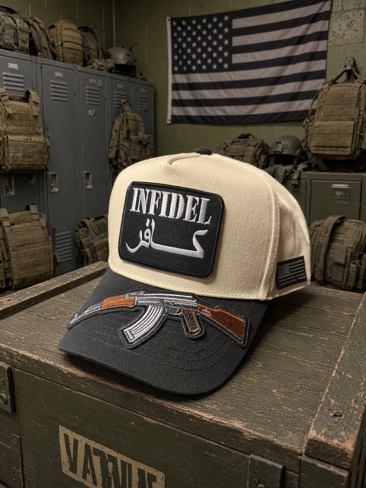 THE FULLY LOADED WHITE BOY — PREMIUM 5-PANEL SNAPBACK HAT