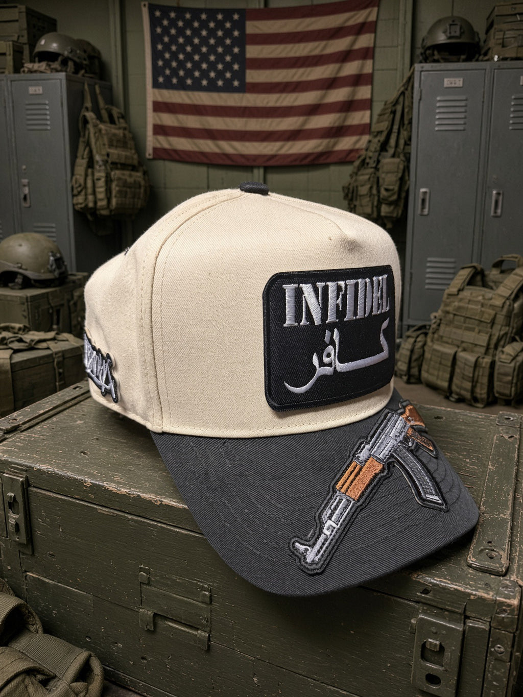 THE FULLY LOADED WHITE BOY — PREMIUM 5-PANEL SNAPBACK HAT