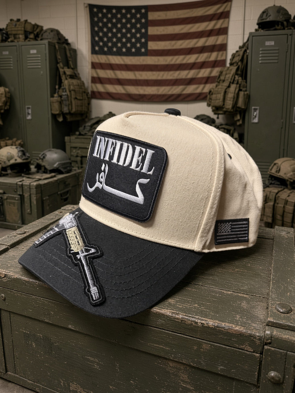 THE FULLY LOADED WHITE BOY — PREMIUM 5-PANEL SNAPBACK HAT