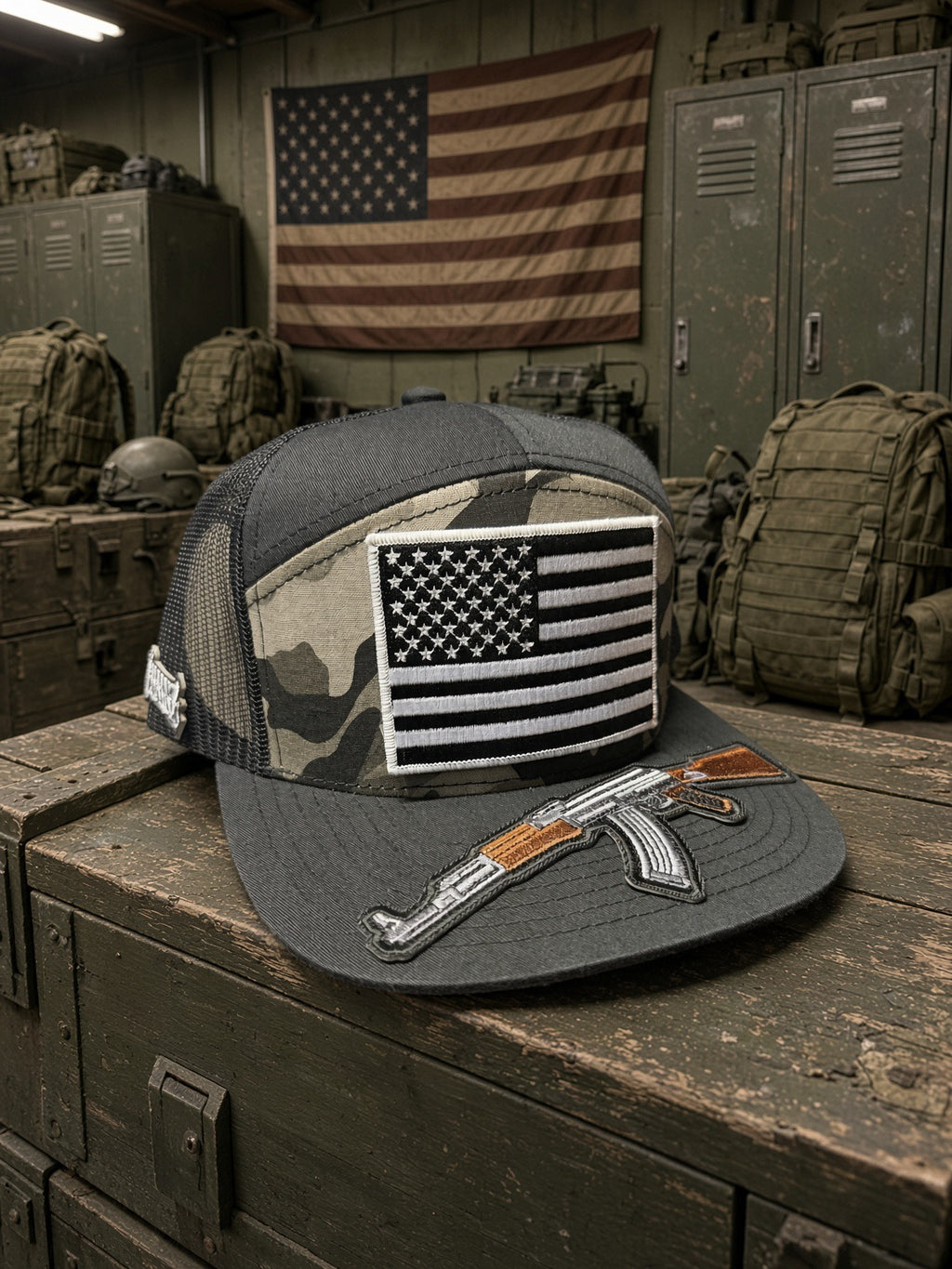 THE DOOMSDAY — 7-PANEL TRUCKER HAT