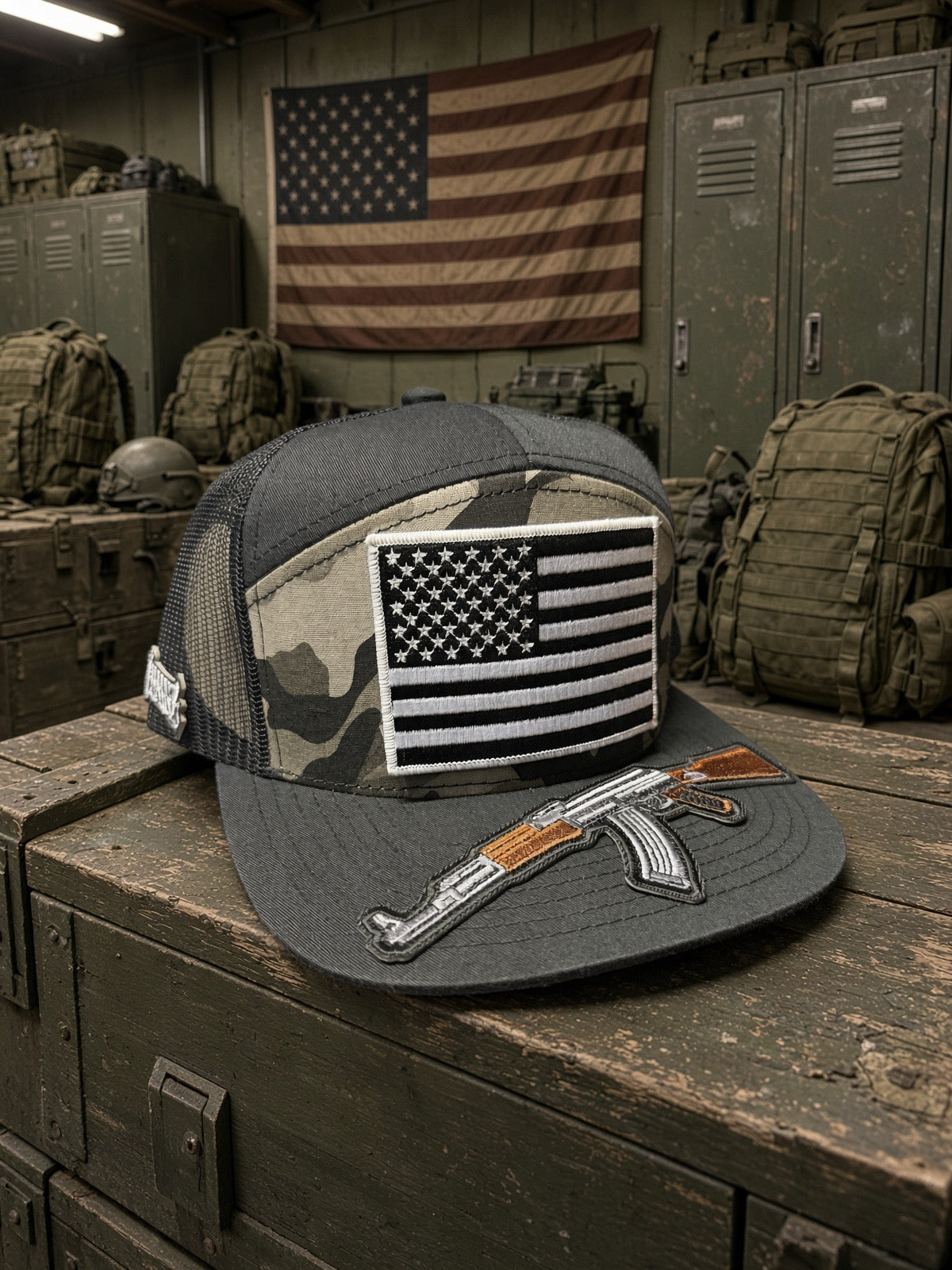 THE DOOMSDAY — 7-PANEL TRUCKER HAT