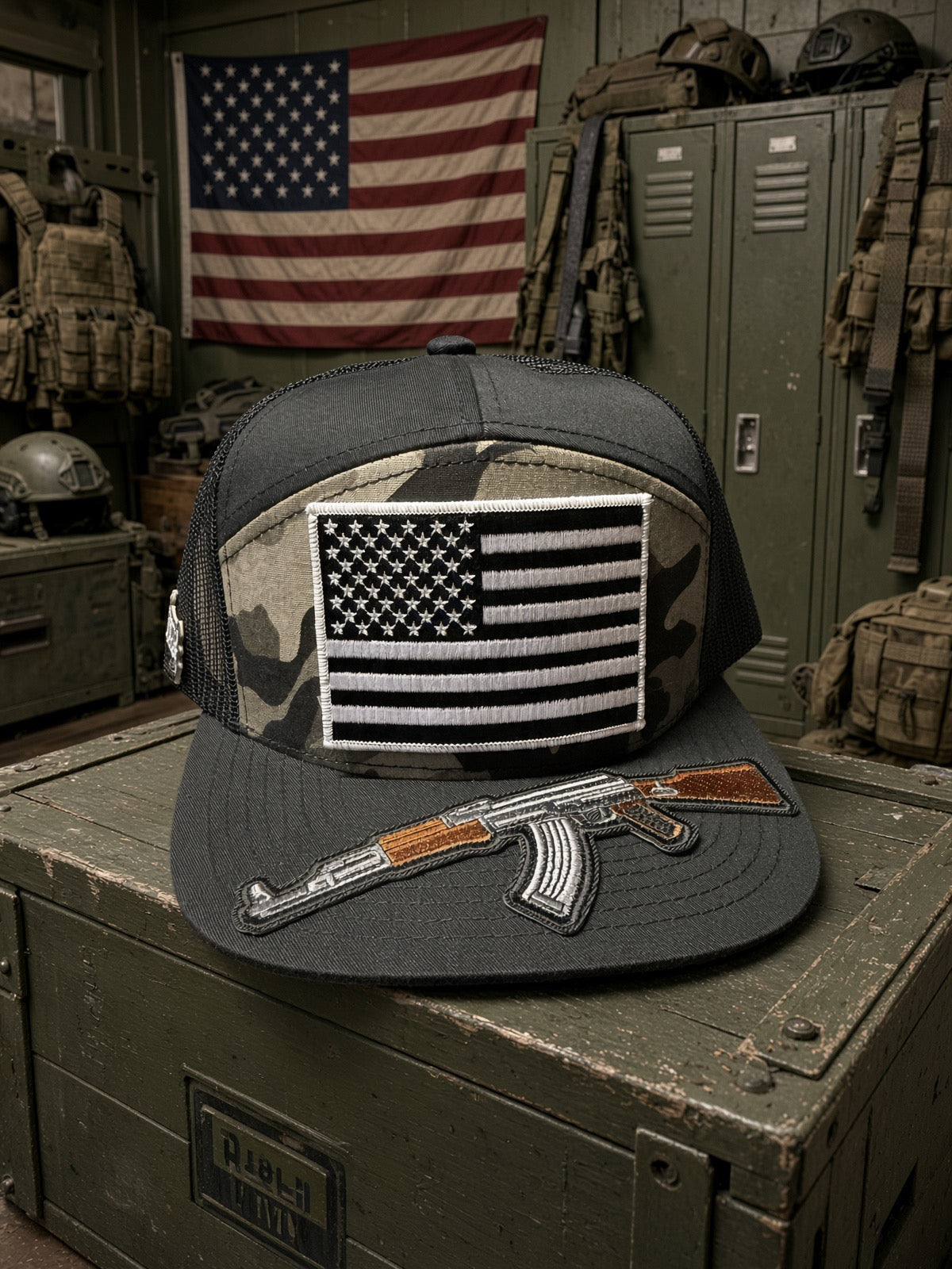 THE DOOMSDAY — 7-PANEL TRUCKER HAT