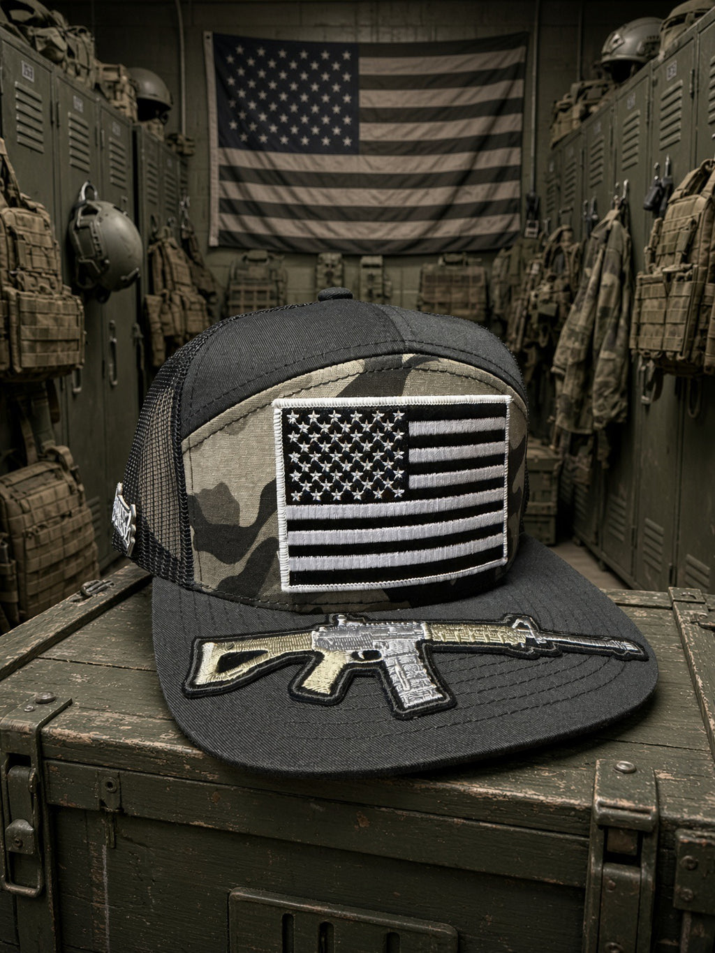THE DOOMSDAY — 7-PANEL TRUCKER HAT