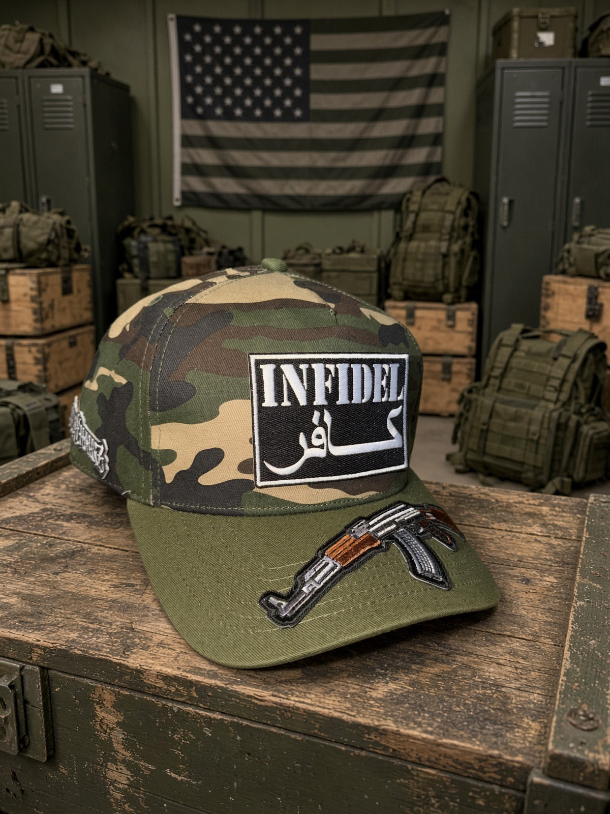 THE FULLY LOADED PAW PAW — PREMIUM 7-PANEL TRUCKER HAT