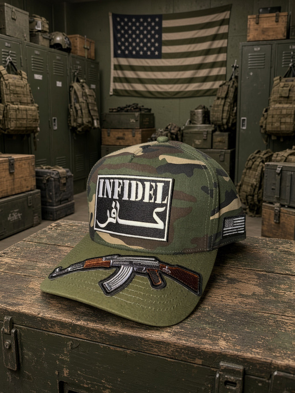 THE FULLY LOADED PAW PAW — PREMIUM 7-PANEL TRUCKER HAT