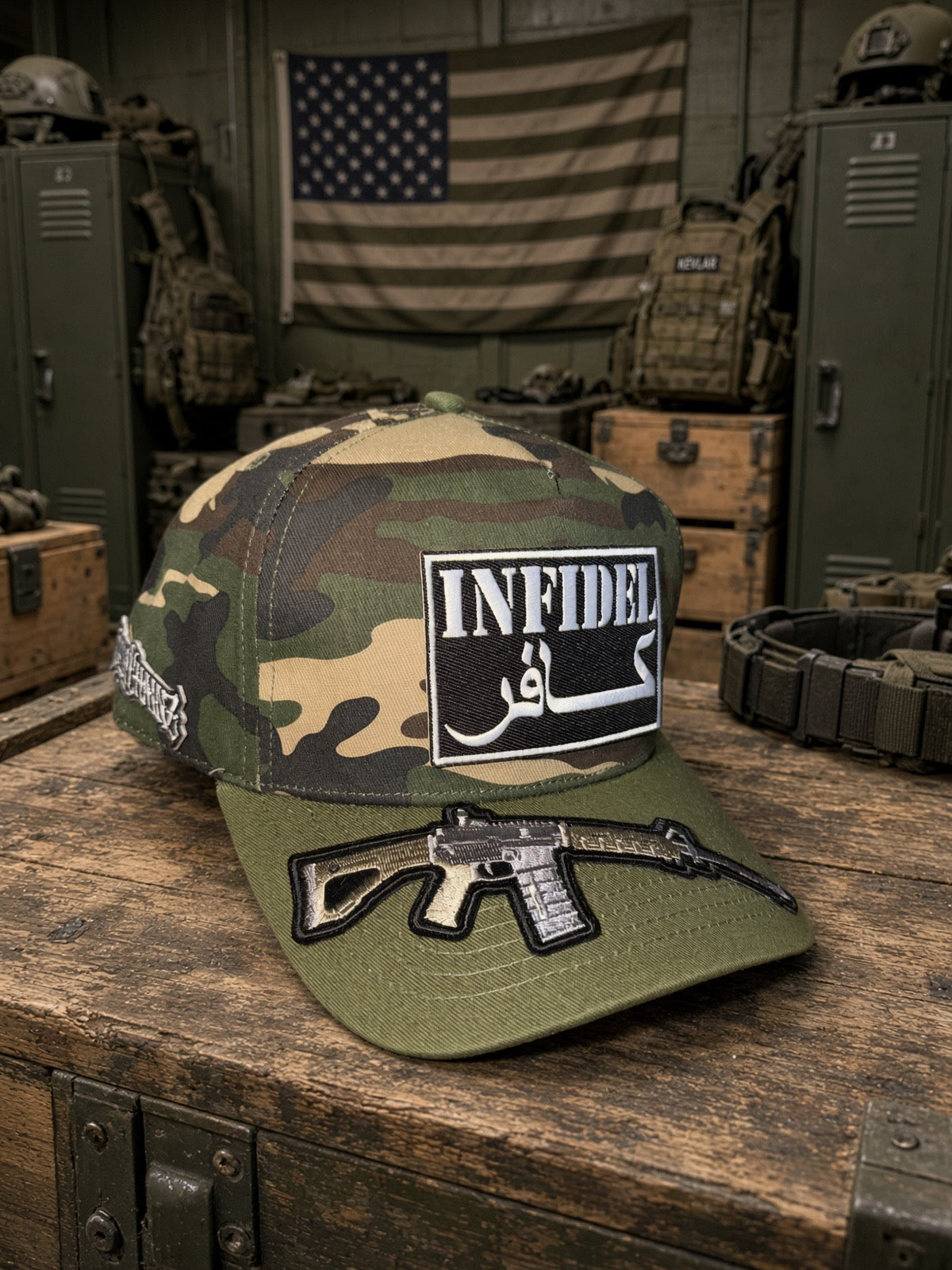 THE FULLY LOADED PAW PAW — PREMIUM 7-PANEL TRUCKER HAT