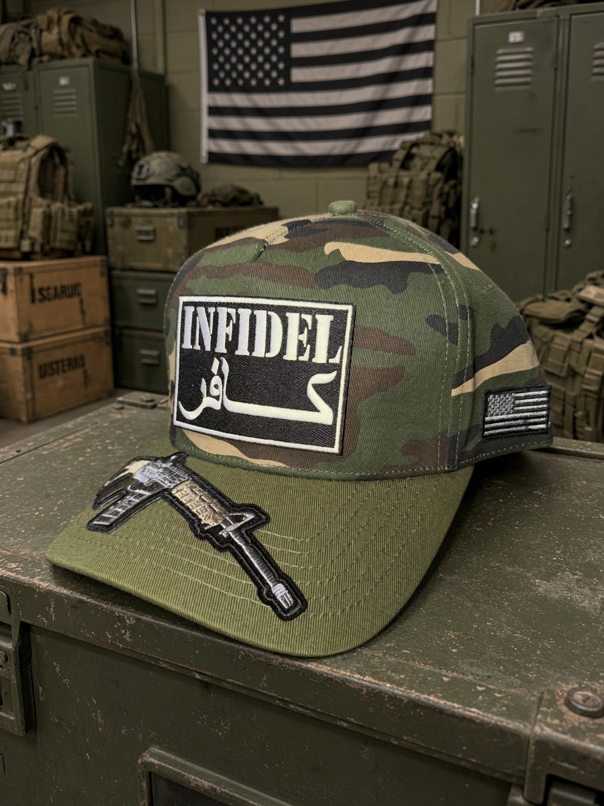 THE FULLY LOADED PAW PAW — PREMIUM 7-PANEL TRUCKER HAT