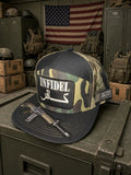 THE BUSHWHACKER
Infidel 7-Panel hat