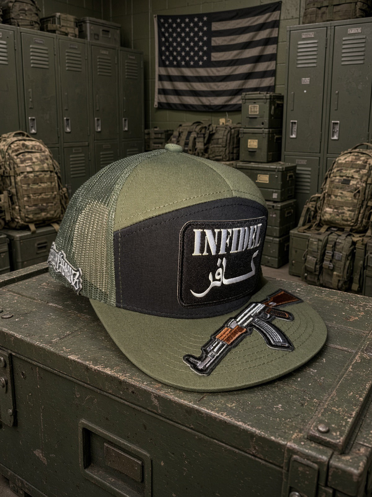 THE GREEN DEVIL
Premium Fully Loaded 7-Panel