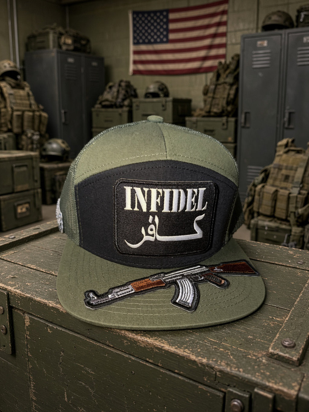 THE GREEN DEVIL
Premium Fully Loaded 7-Panel