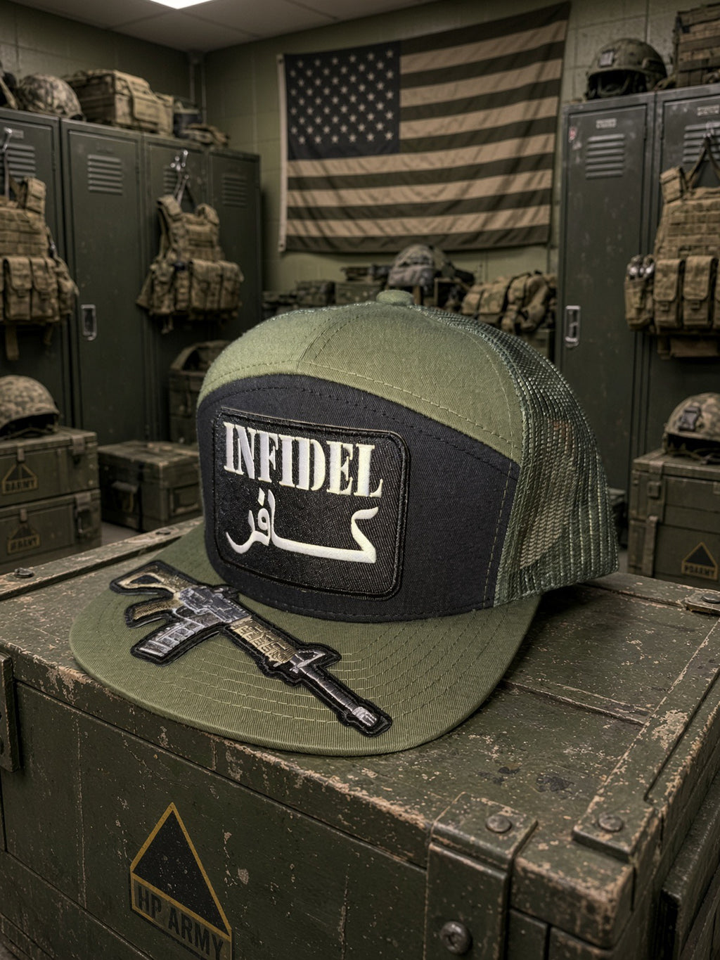 THE GREEN DEVIL
Premium Fully Loaded 7-Panel