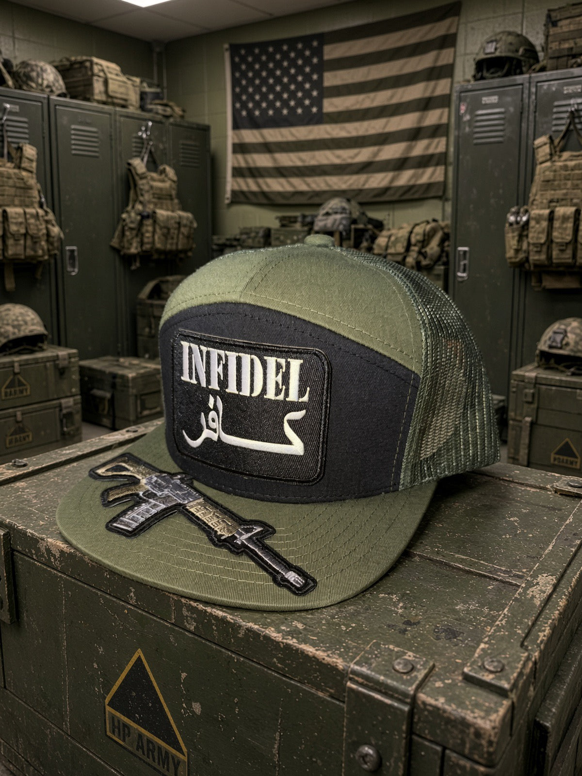 THE GREEN DEVIL
Premium Fully Loaded 7-Panel