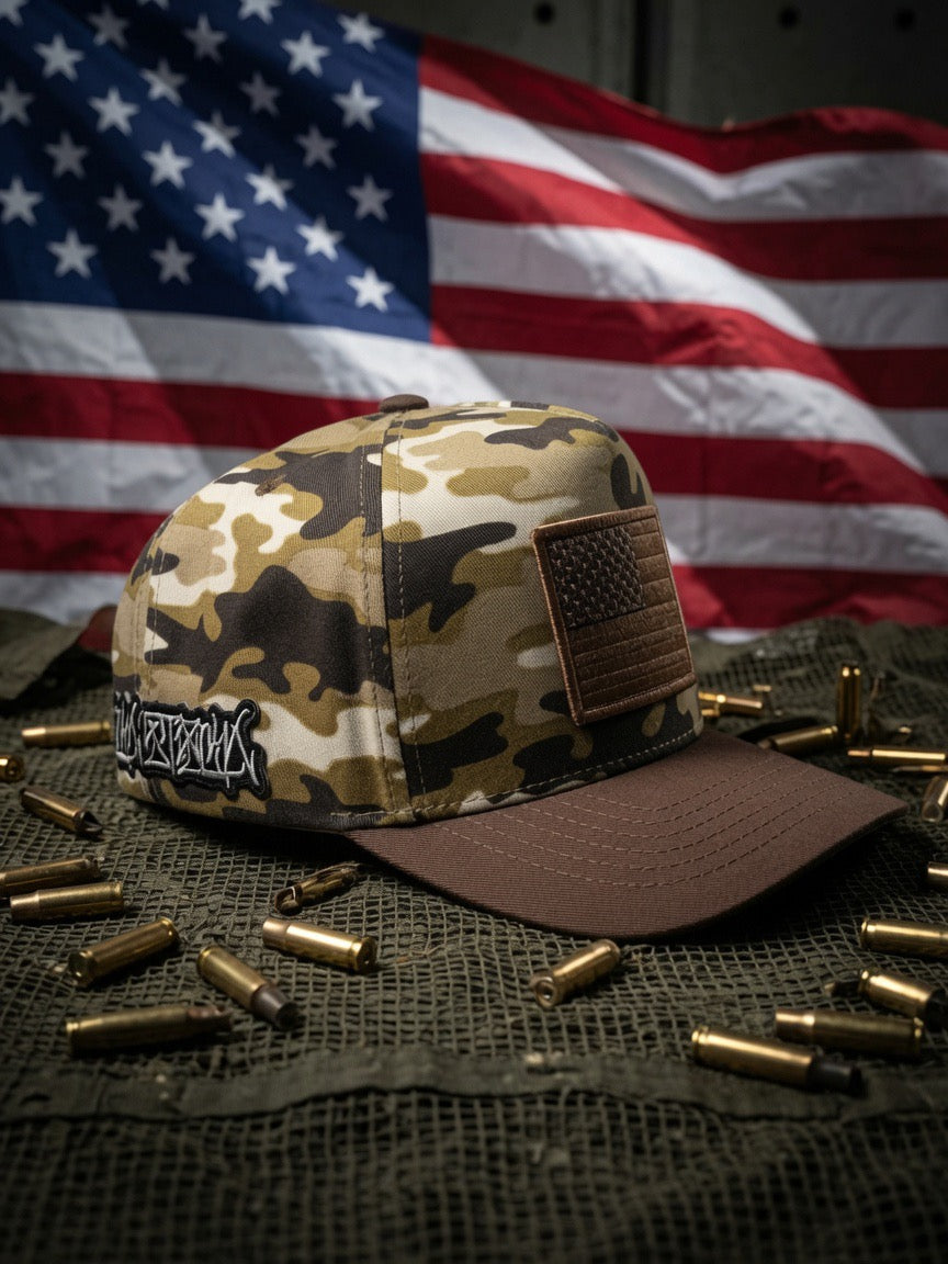Brown camo ￼brown American (fuckstick)