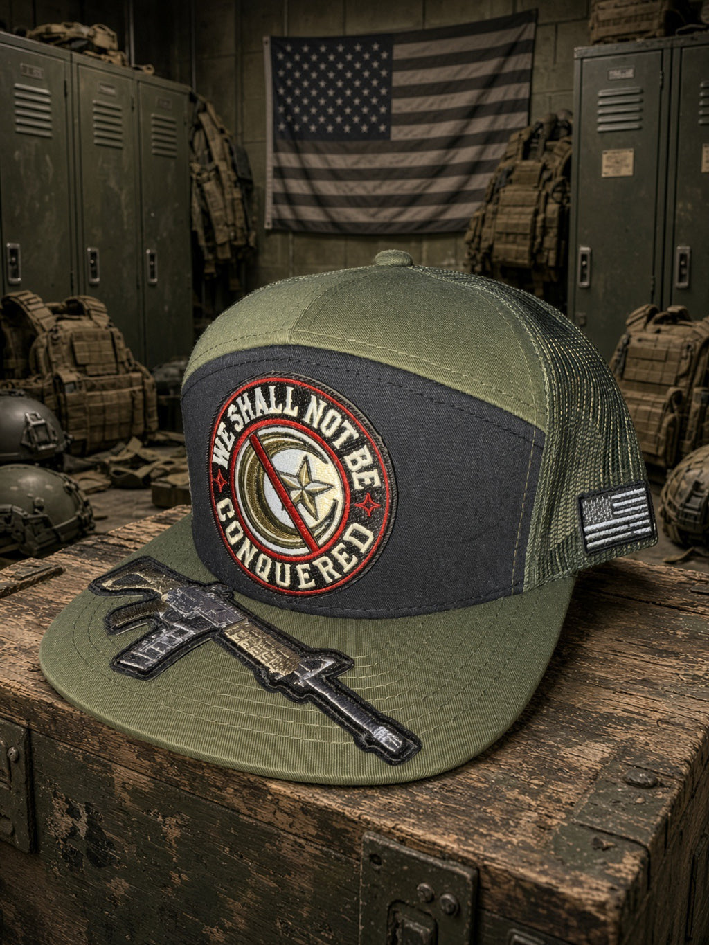 THE BATTALION — Premium Fully Loaded 7Panel-Hat