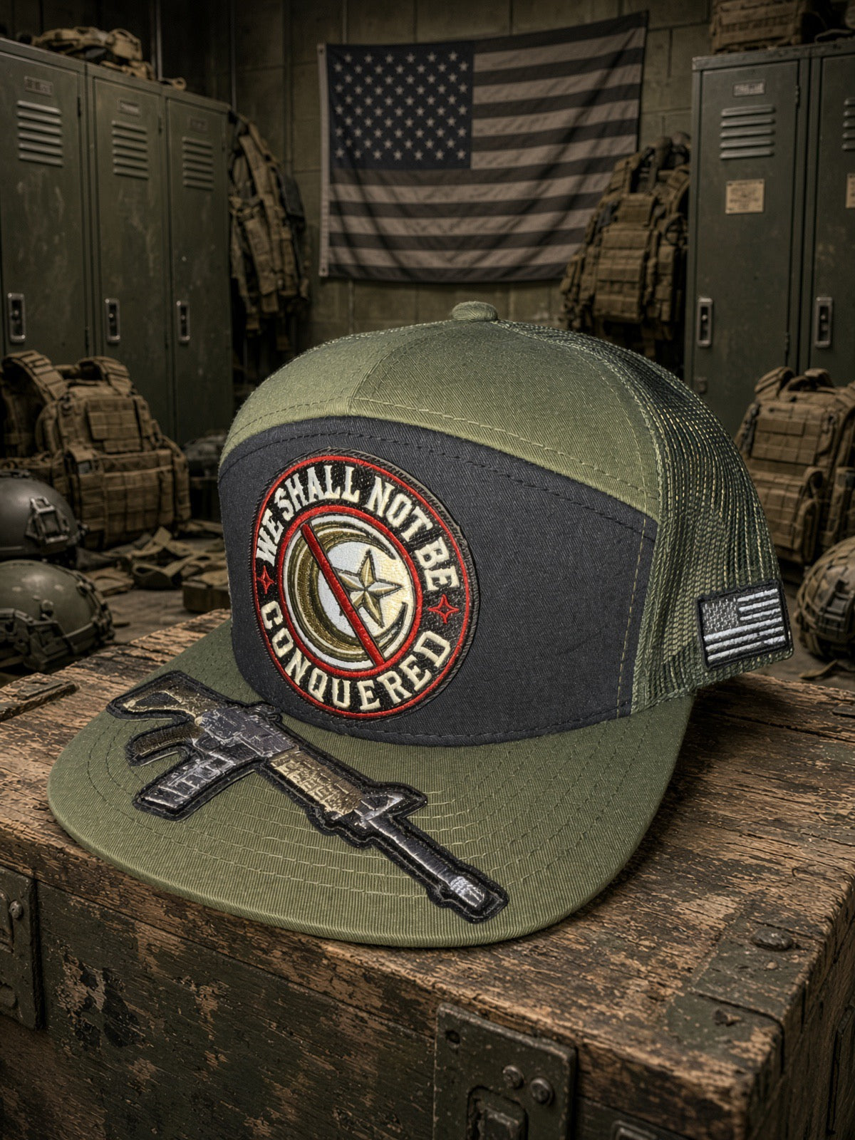 THE BATTALION — Premium Fully Loaded 7Panel-Hat